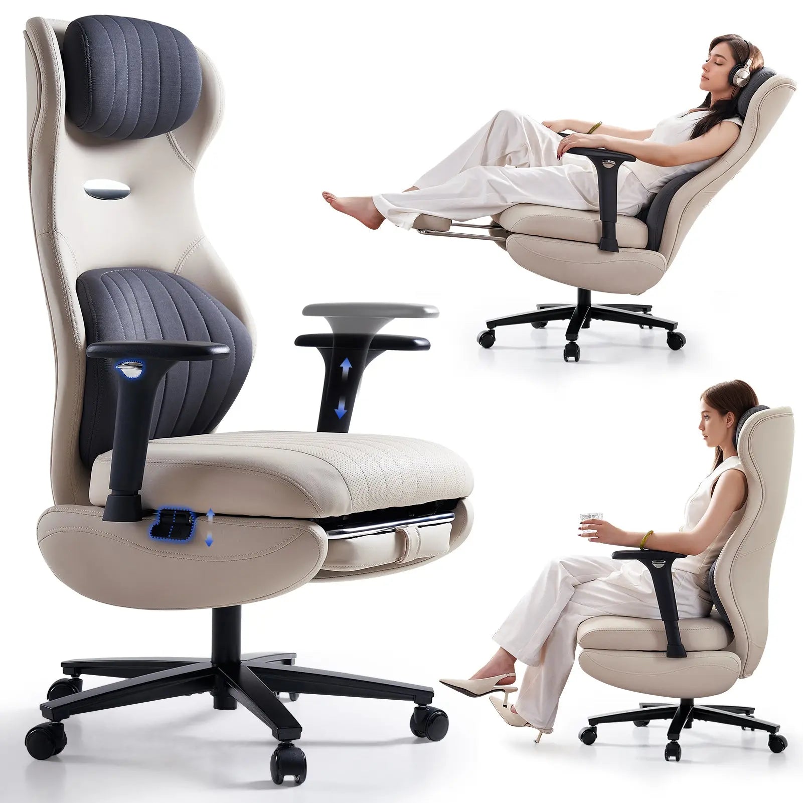 EMIAH GT100 Ergonomic Gaming Chair with Lumbar Support - EMIAH Store