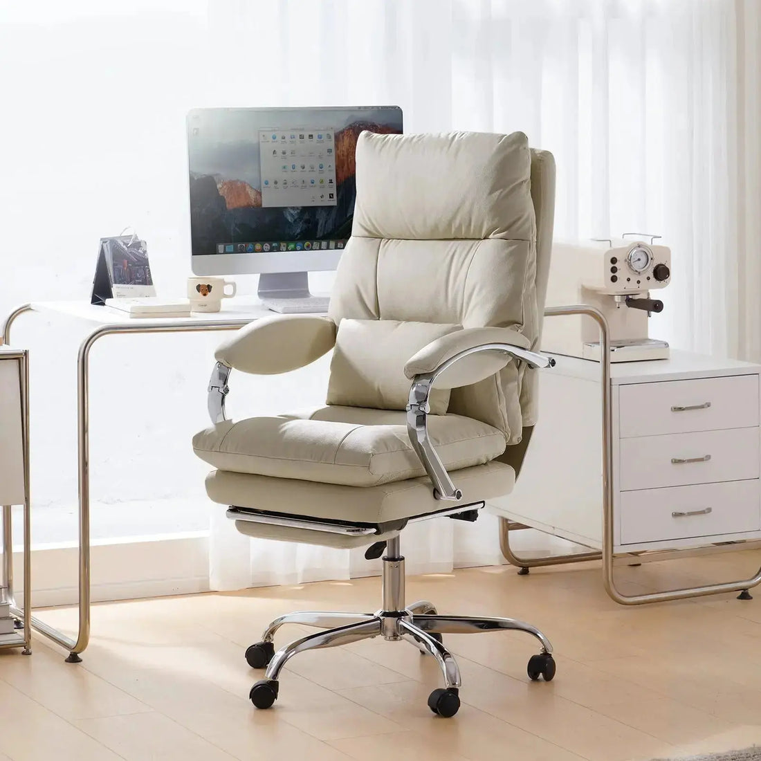 EMIAH C570 Comfortable Office Chair with Footrest - EMIAH Store