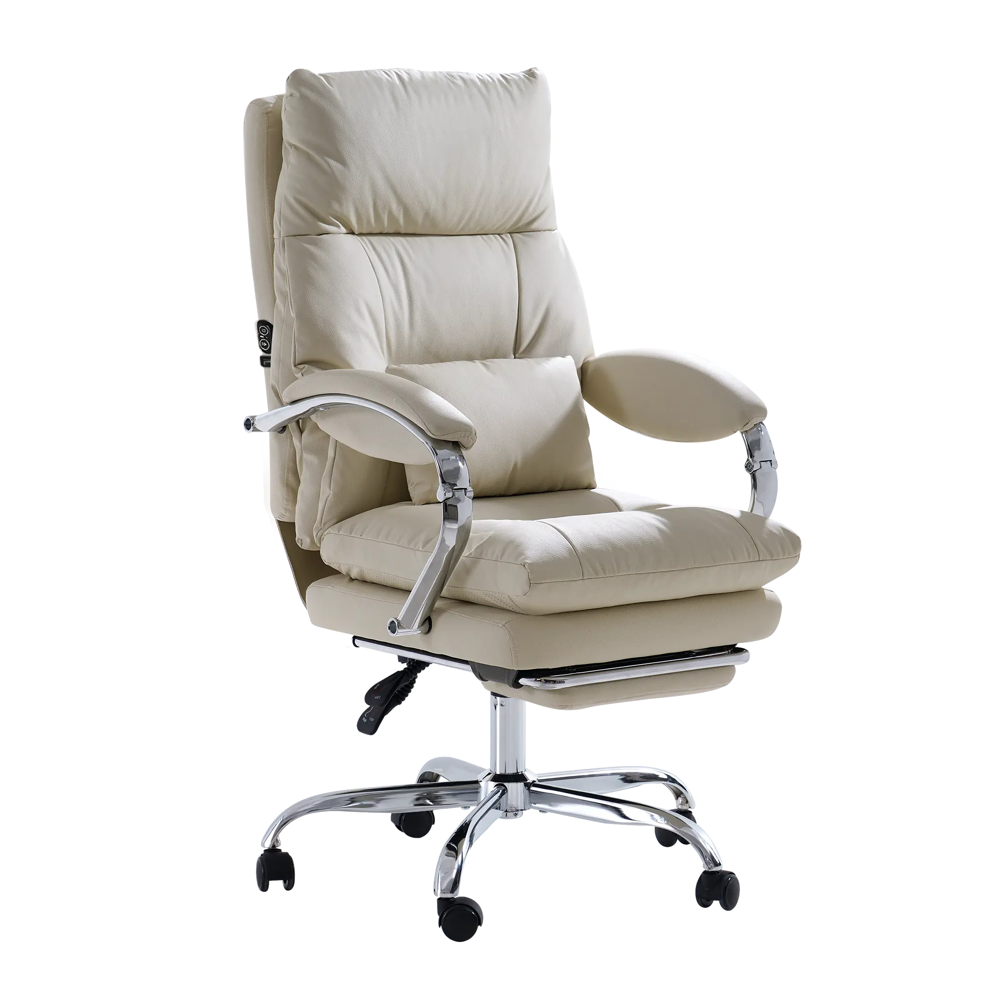 EMIAH C570 Comfortable Office Chair with Footrest Comfortable Desk Chair With Crossed Legs and Armrests EMIAH