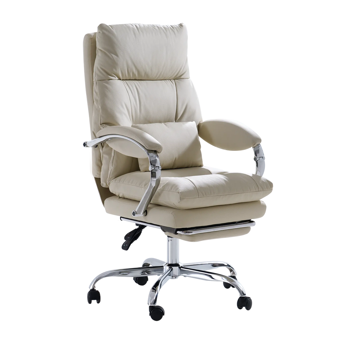 EMIAH C570 Comfortable Office Chair with Footrest Comfortable Desk Chair With Crossed Legs and Armrests EMIAH