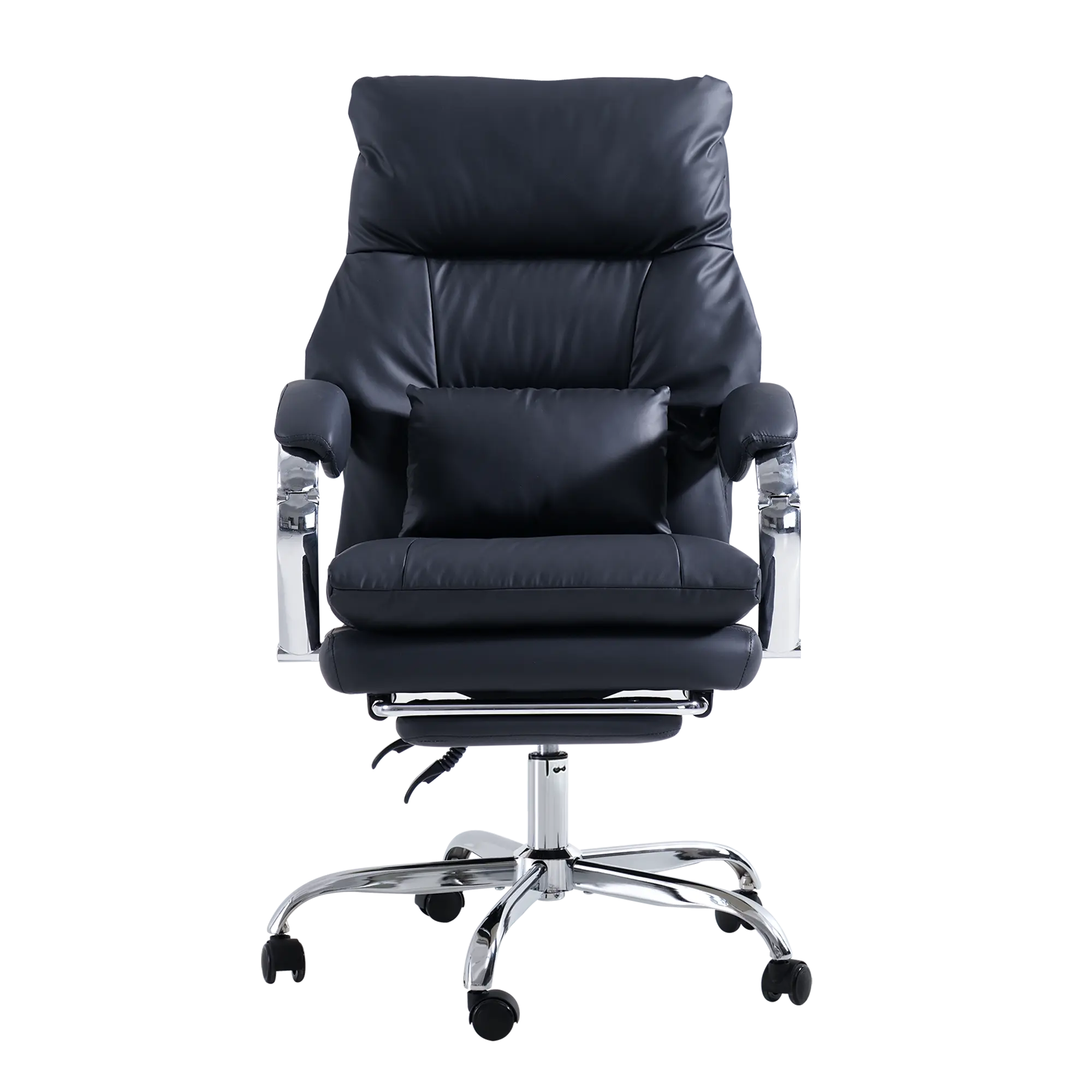 EMIAH C570 Comfortable Office Chair with Footrest Comfortable Desk Chair With Crossed Legs and Armrests EMIAH