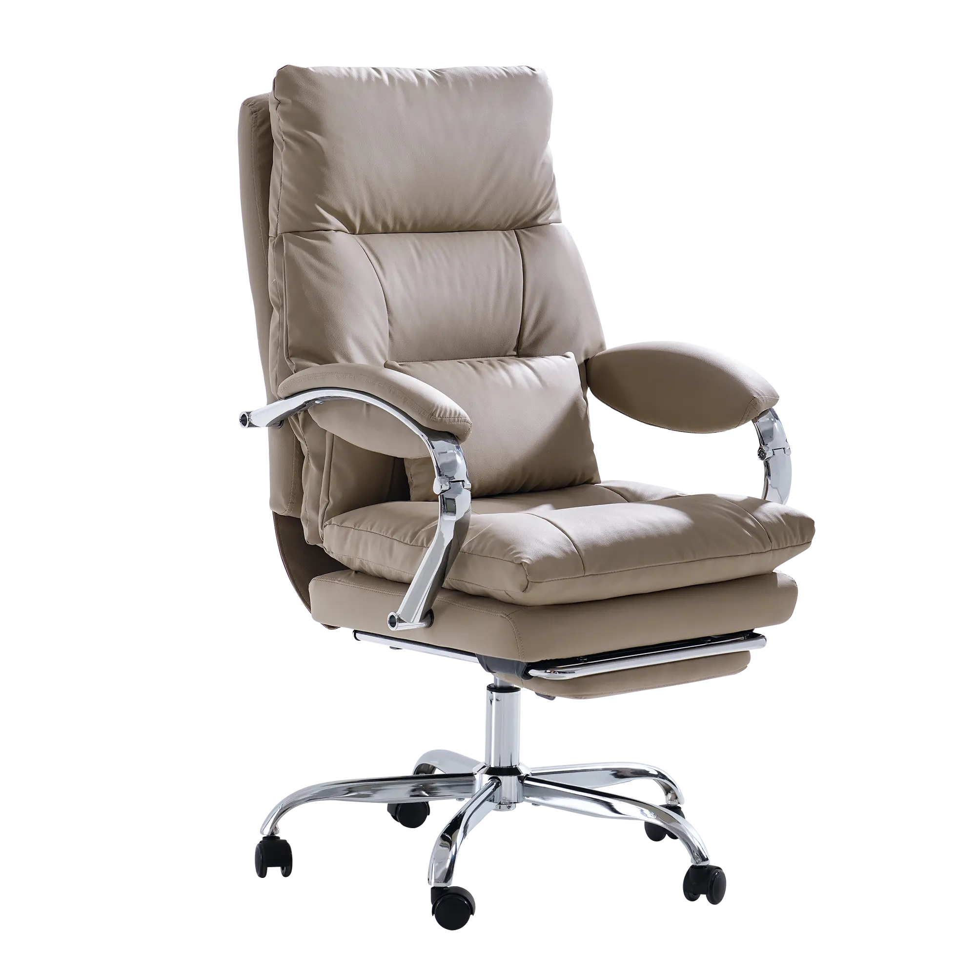 EMIAH C570 Comfortable Office Chair with Footrest Comfortable Desk Chair With Crossed Legs and Armrests EMIAH