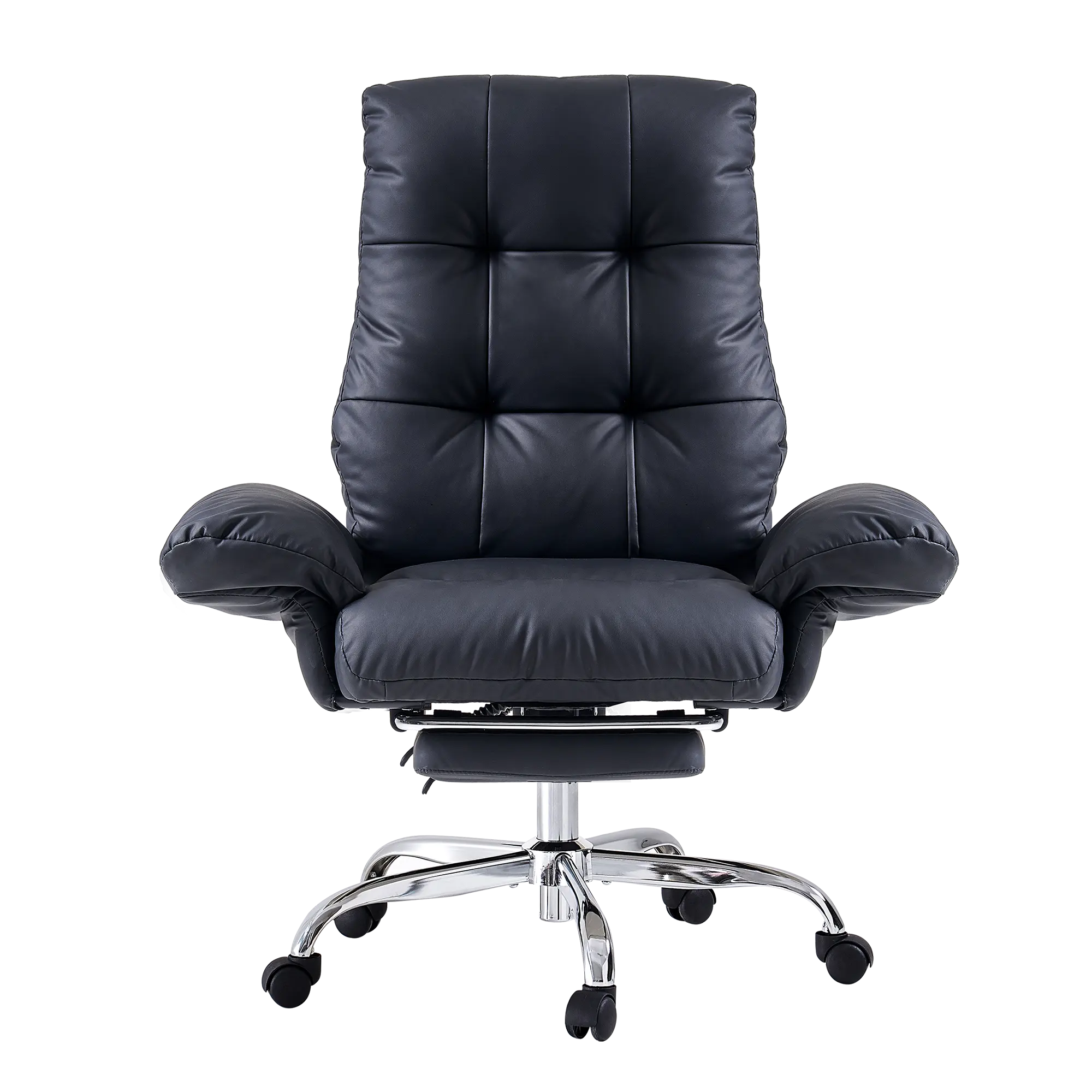 EMIAH C590 Comfy Ergonomic Office Chair with Footrest and Flip-up Arms EMIAH