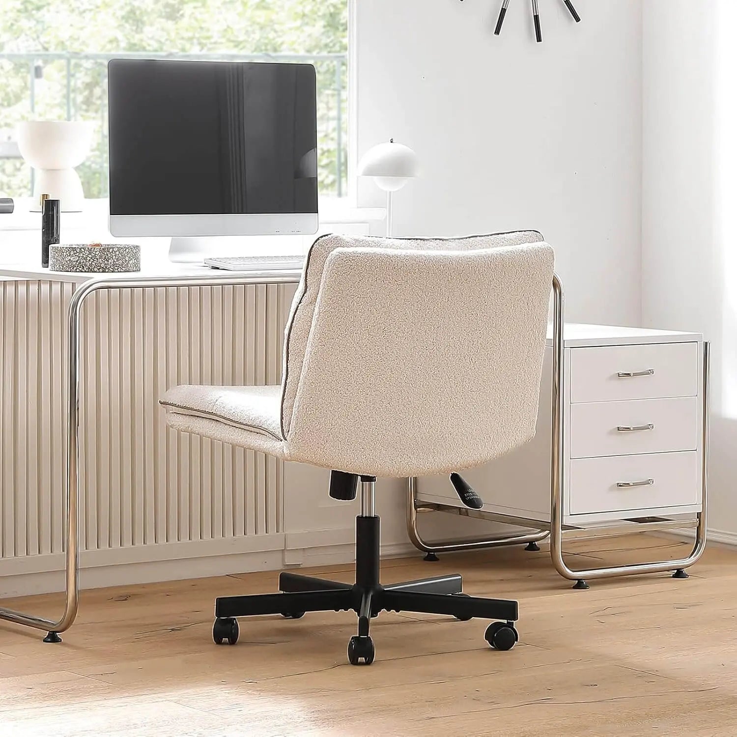 EMIAH 738 Armless Office Desk Chair EMIAH