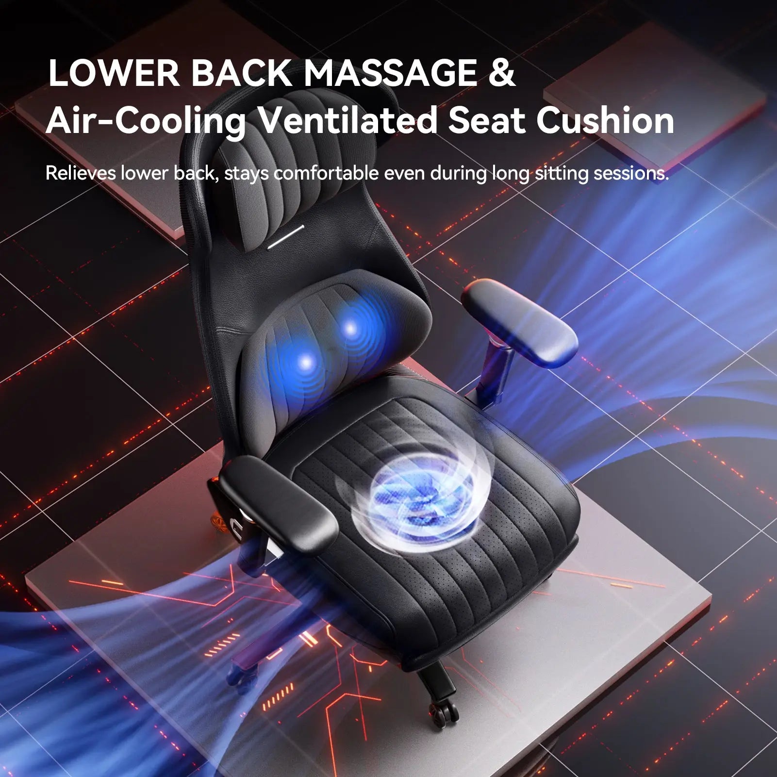 EMIAH GT100 Electric Ergonomics Leather Chair - EMIAH Store