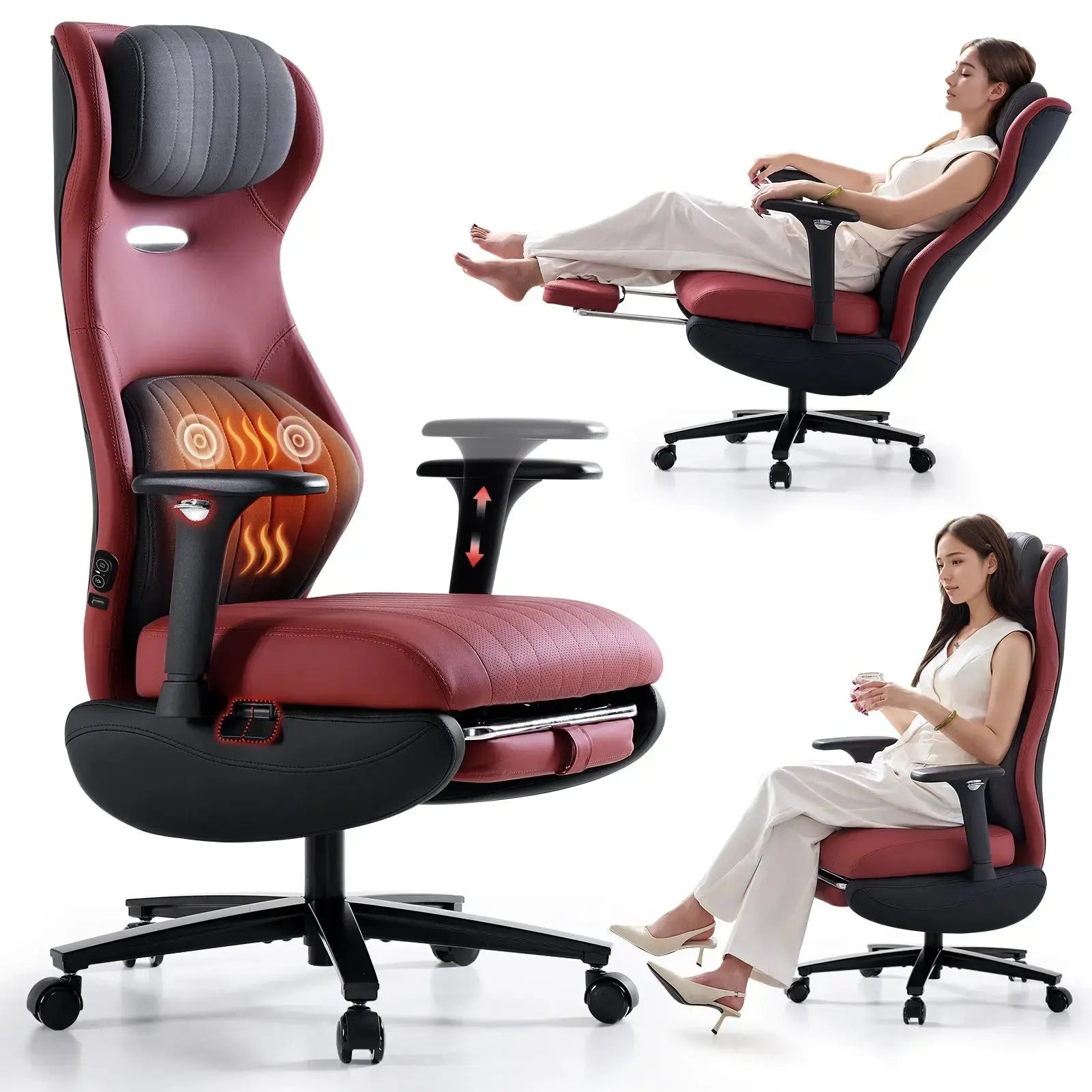 EMIAH GT100 Ergonomic Gaming Chair with Lumbar Support - EMIAH Store