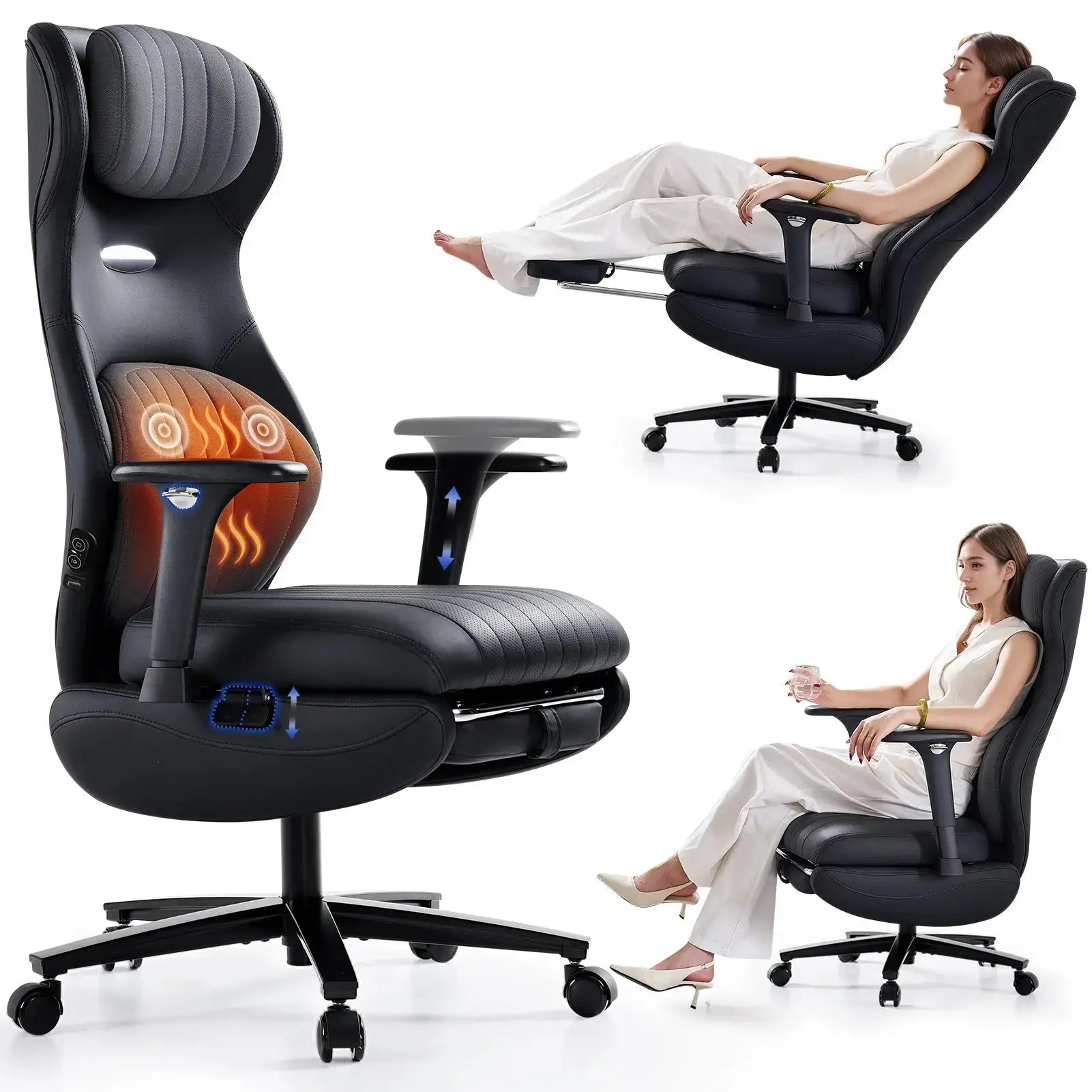 EMIAH GT100 Ergonomic Gaming Chair with Lumbar Support - EMIAH Store