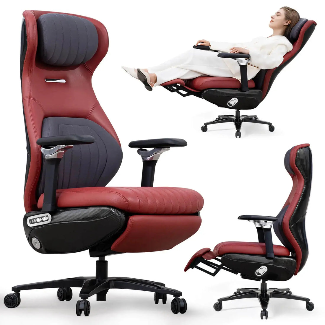 EMIAH GT100 Electric Ergonomics Leather Chair - EMIAH Store