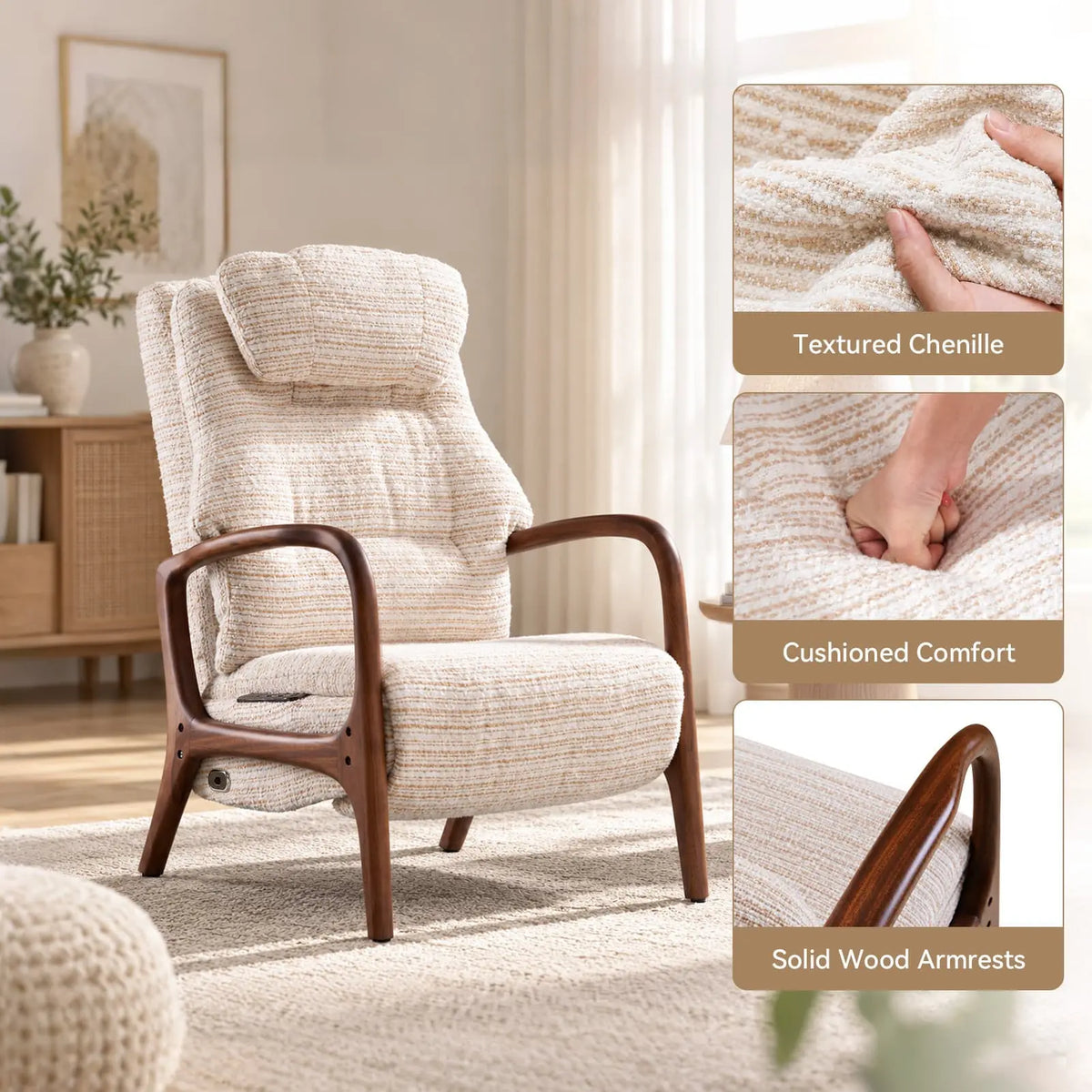 Sillón Reclinable Eléctrico EMIAH M7