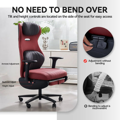 EMIAH GT100 Ergonomic Gaming Chair with Lumbar Support EMIAH