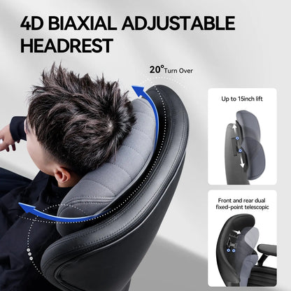 EMIAH GT100 Ergonomic Gaming Chair with Lumbar Support - EMIAH Store 