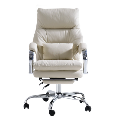 EMIAH C570 Comfortable Office Chair with Footrest Comfortable Desk Chair With Crossed Legs and Armrests EMIAH