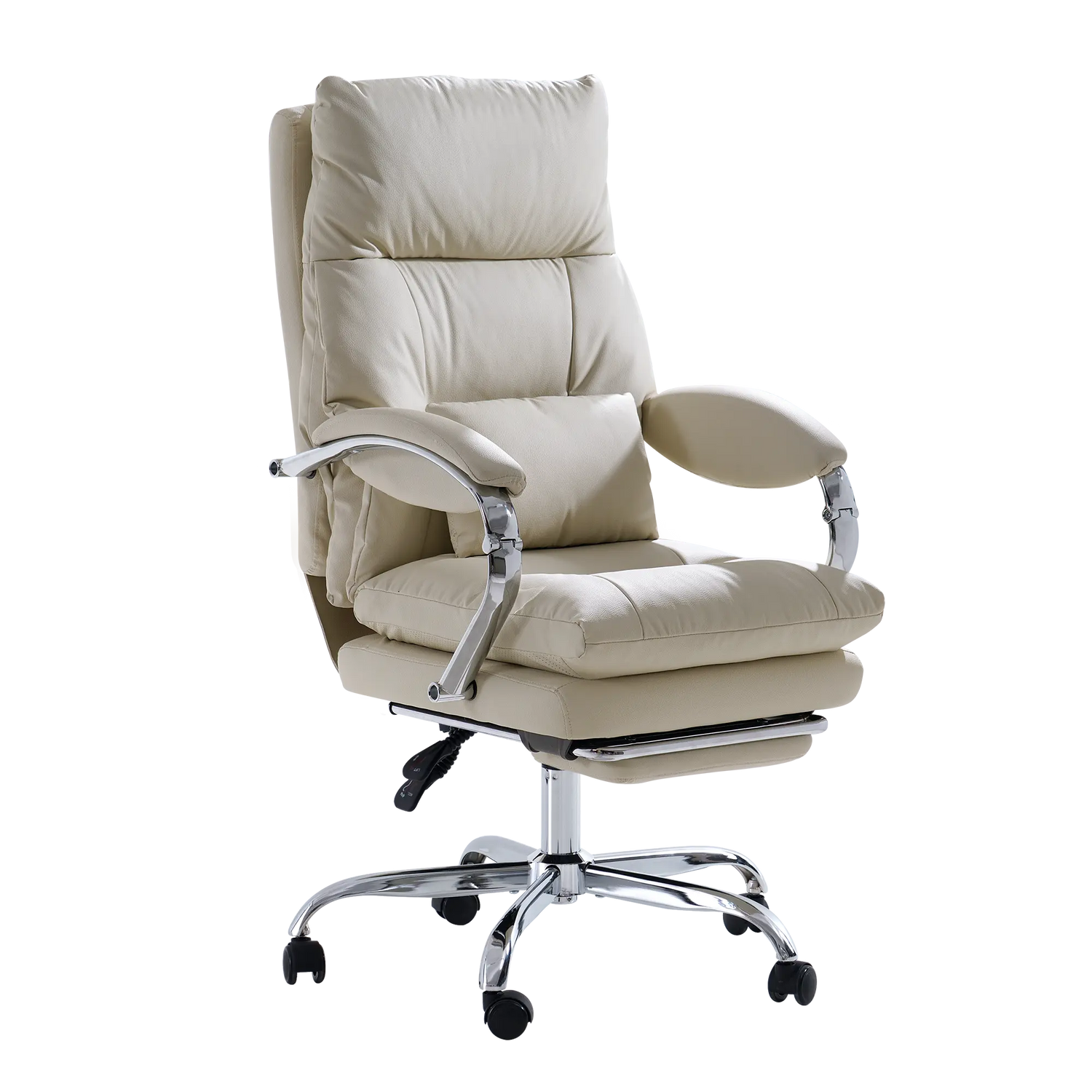 EMIAH C570 Comfortable Office Chair with Footrest Comfortable Desk Chair With Crossed Legs and Armrests EMIAH