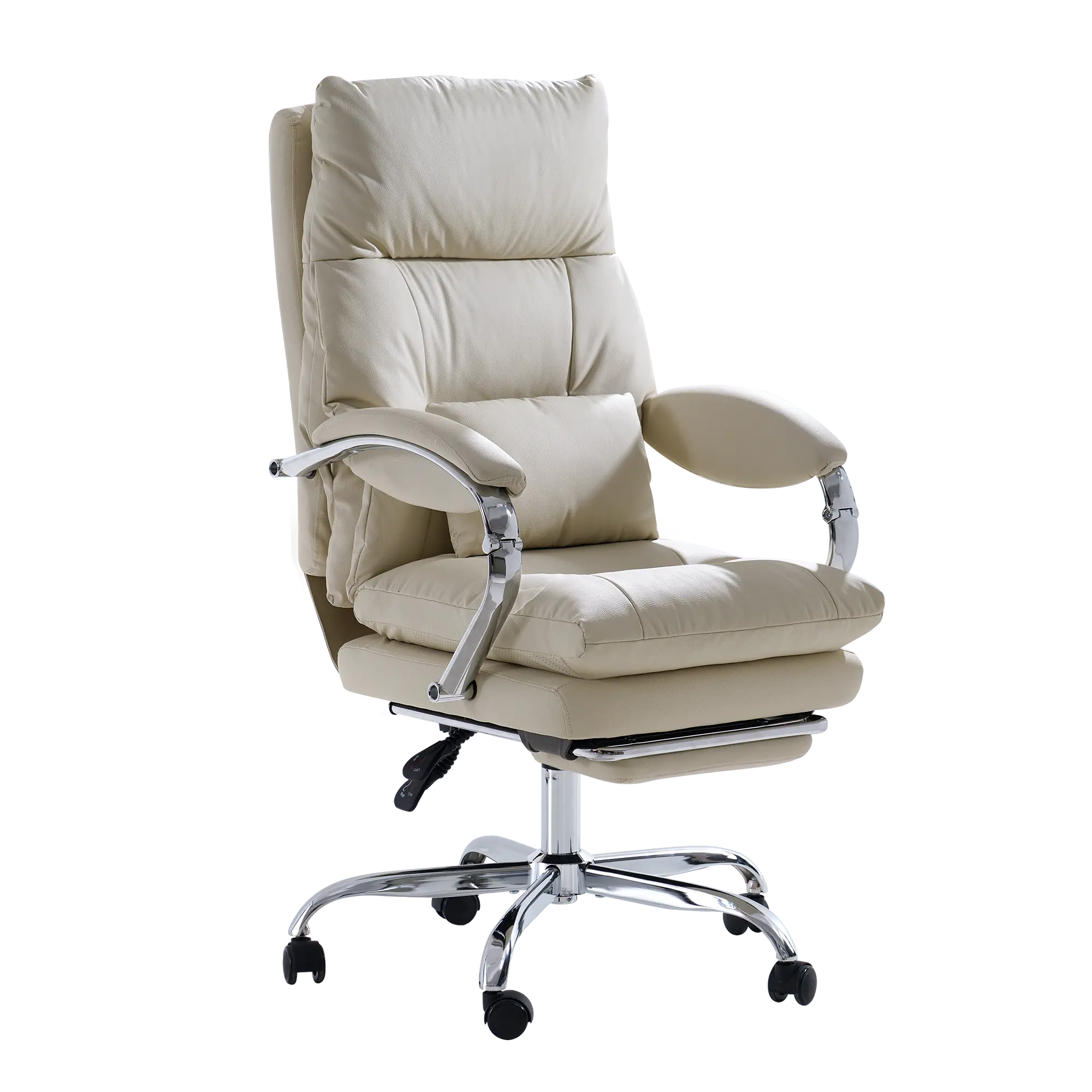 EMIAH C570 Comfortable Office Chair with Footrest Comfortable Desk Chair With Crossed Legs and Armrests EMIAH