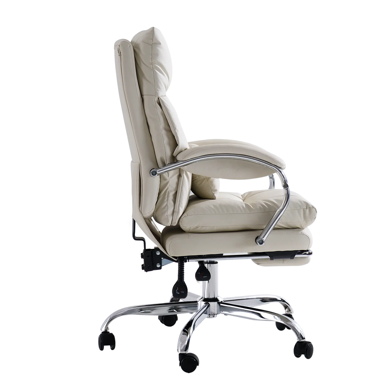 EMIAH C570 Comfortable Office Chair with Footrest Comfortable Desk Chair With Crossed Legs and Armrests EMIAH