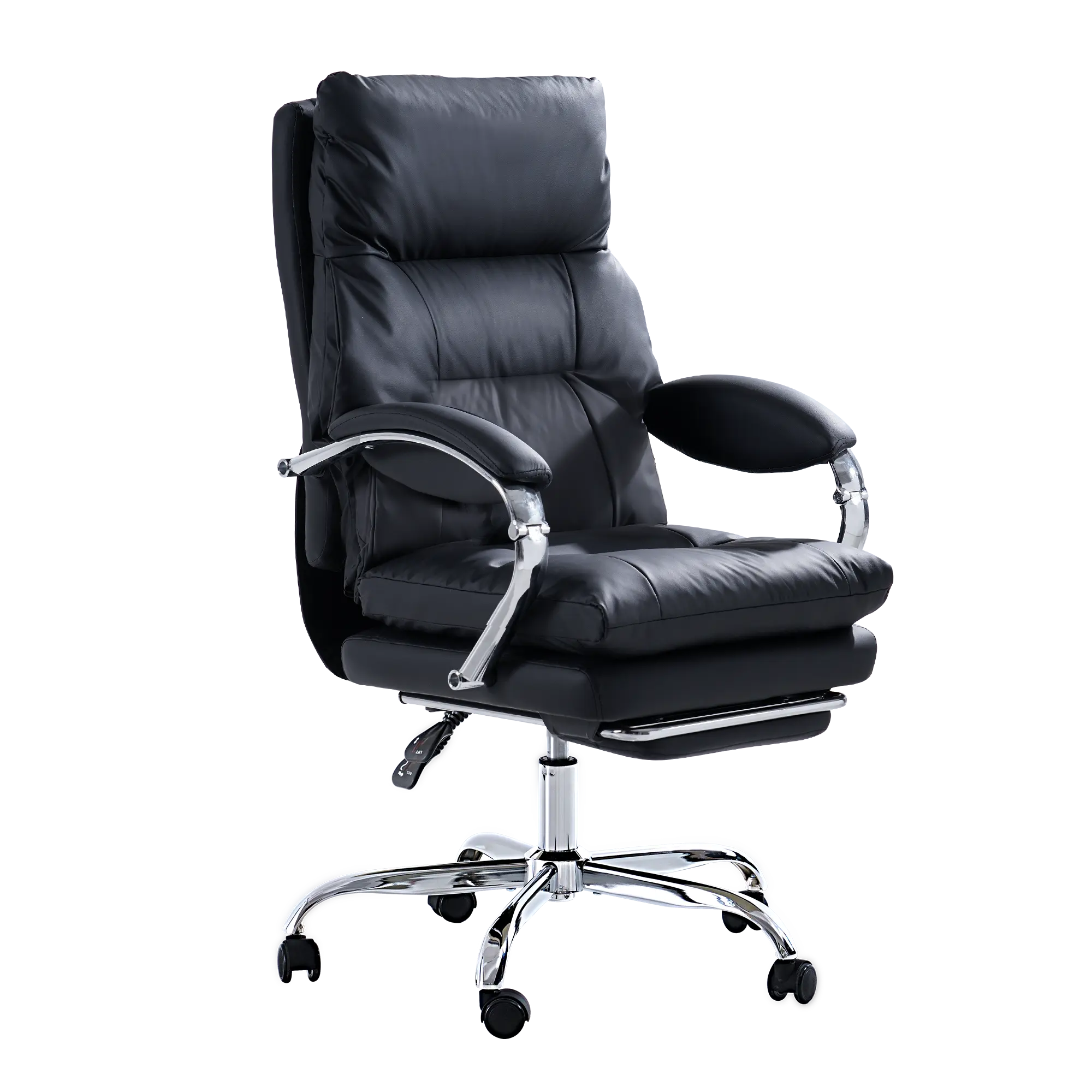 EMIAH C570 Comfortable Office Chair with Footrest Comfortable Desk Chair With Crossed Legs and Armrests EMIAH