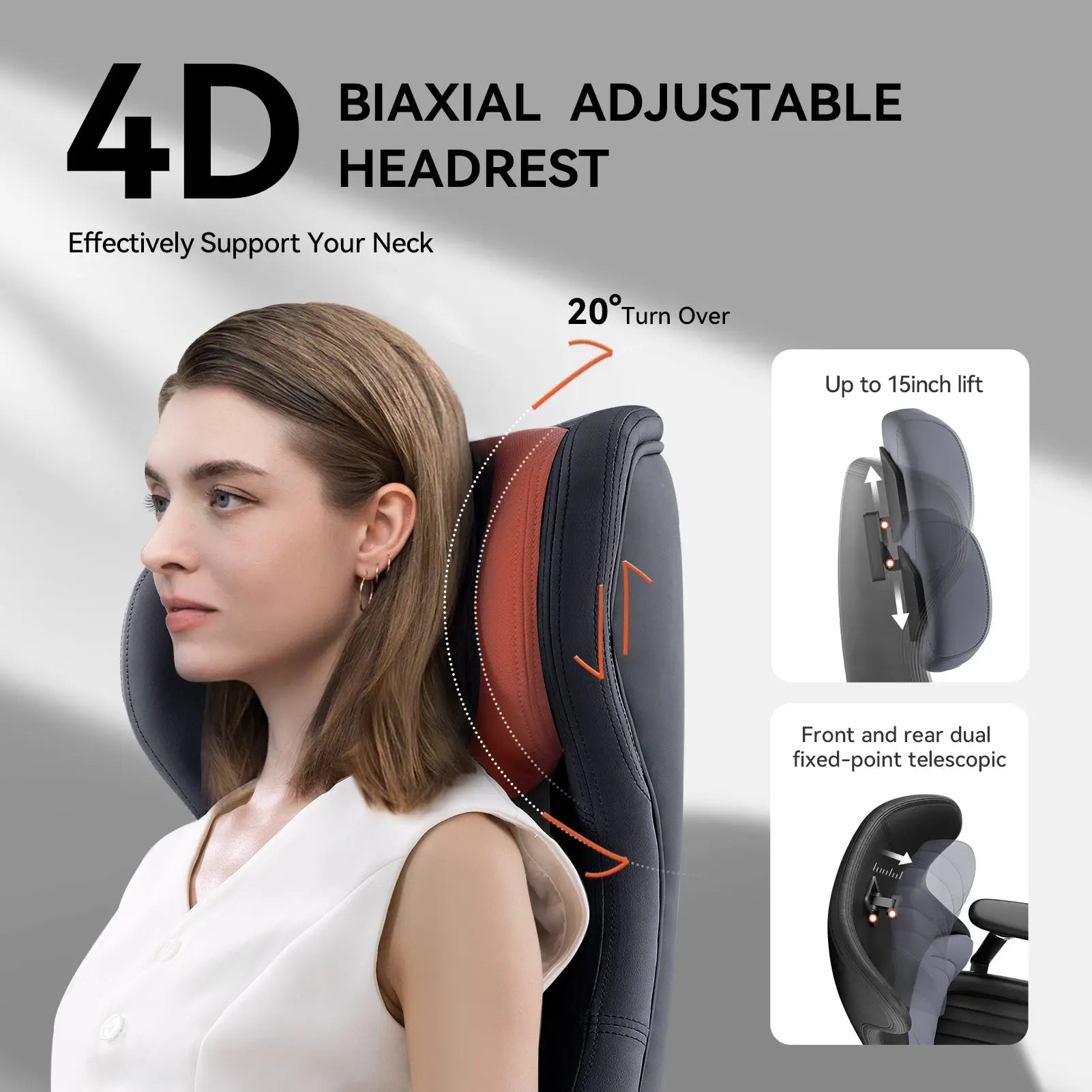 EMIAH GT100 Electric Ergonomics Leather Chair - EMIAH Store 