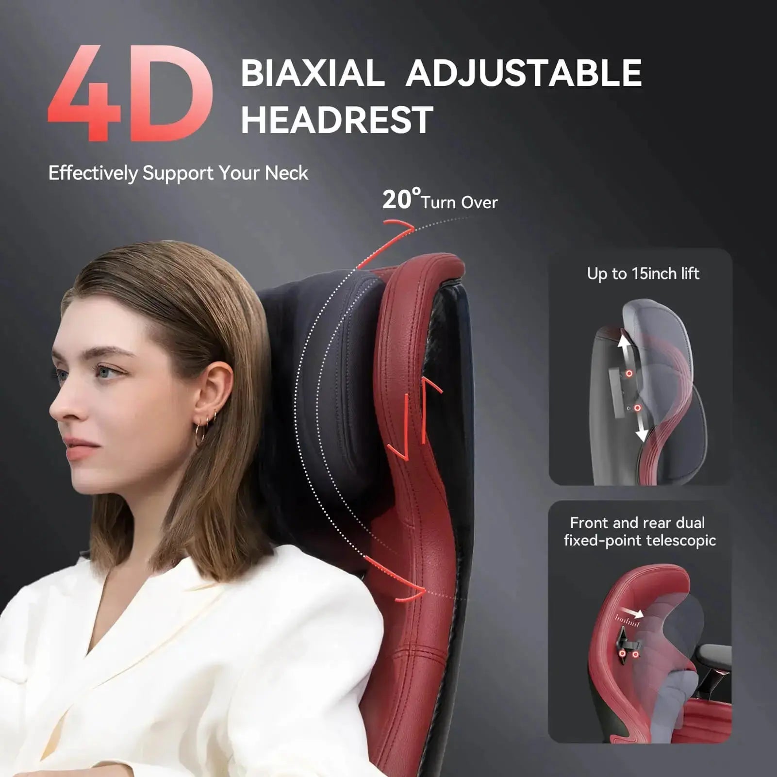 EMIAH GT100 Electric Ergonomics Leather Chair - EMIAH Store 