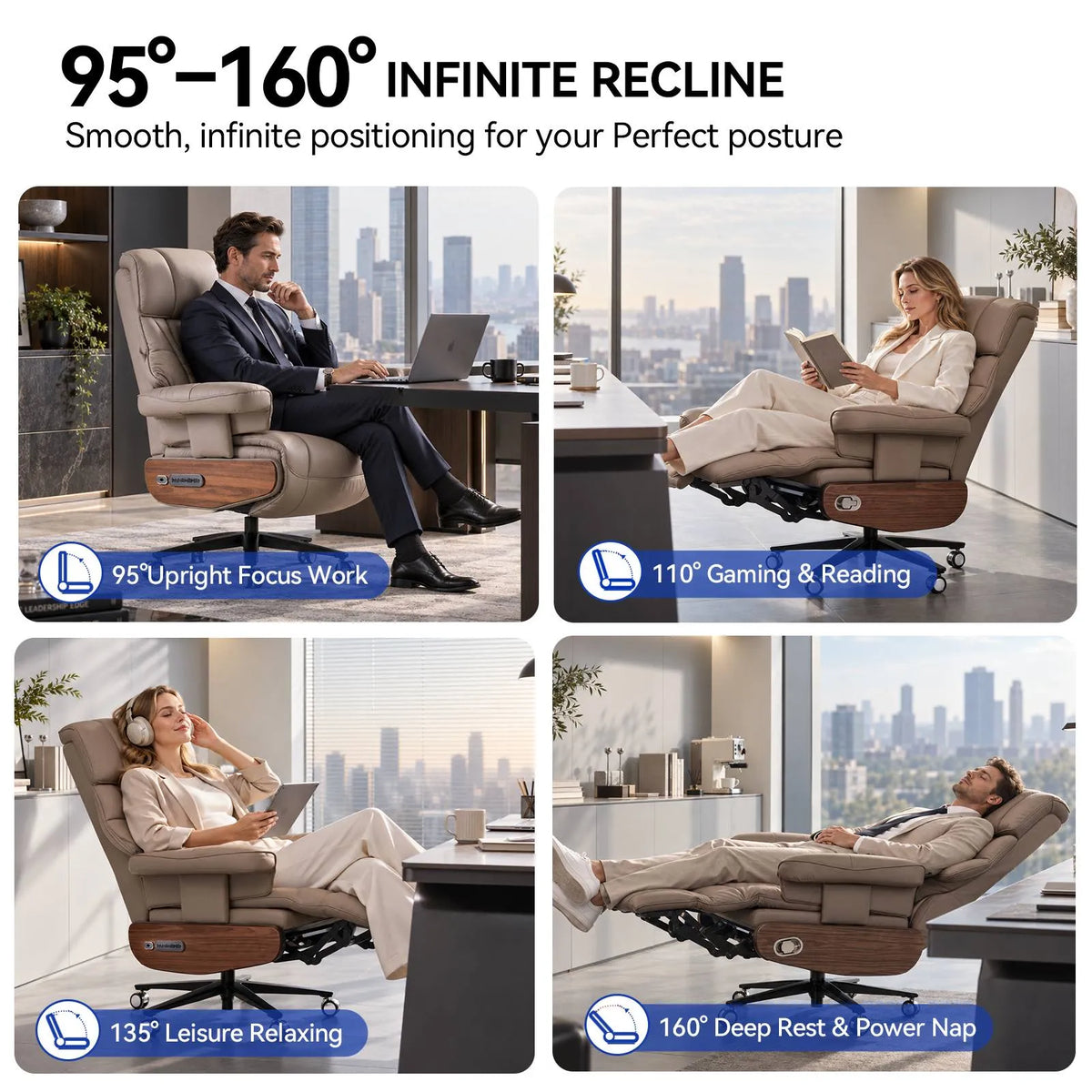 EMIAH S9 Electric Executive Office Chair