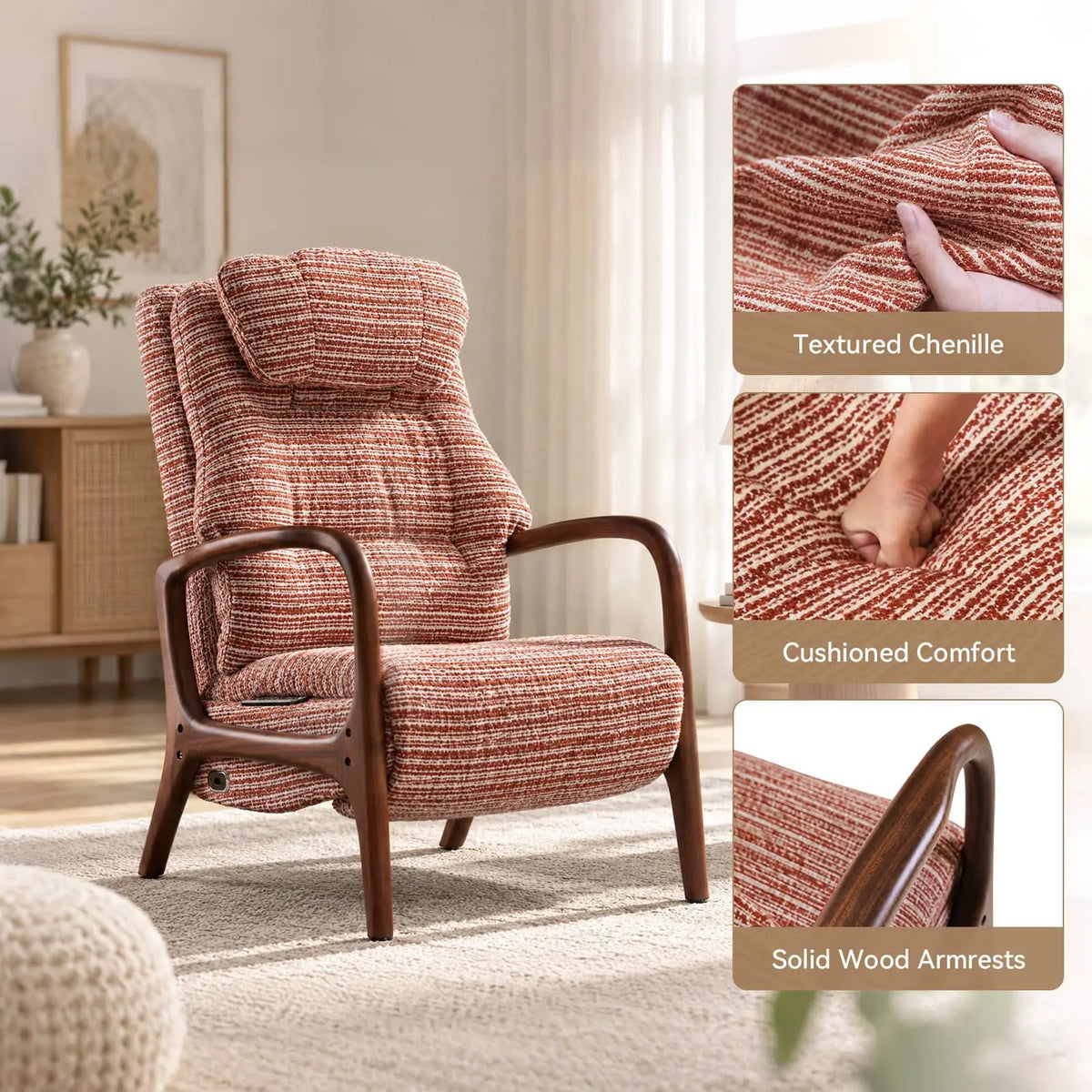 Sillón Reclinable Eléctrico EMIAH M7