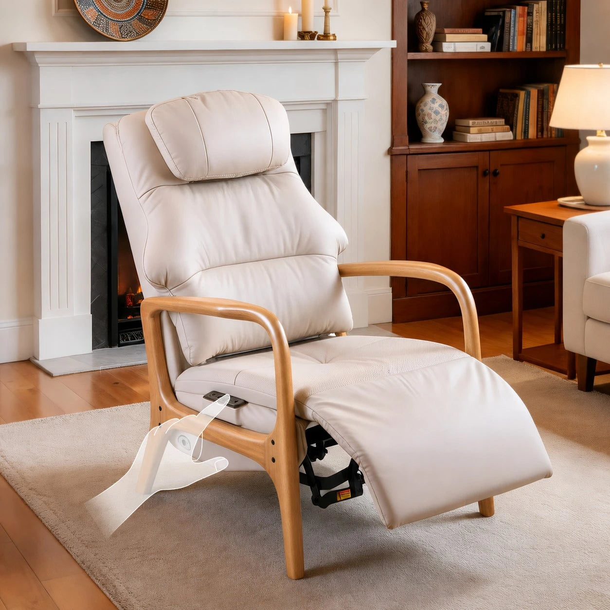 Motorized precision lumbar support