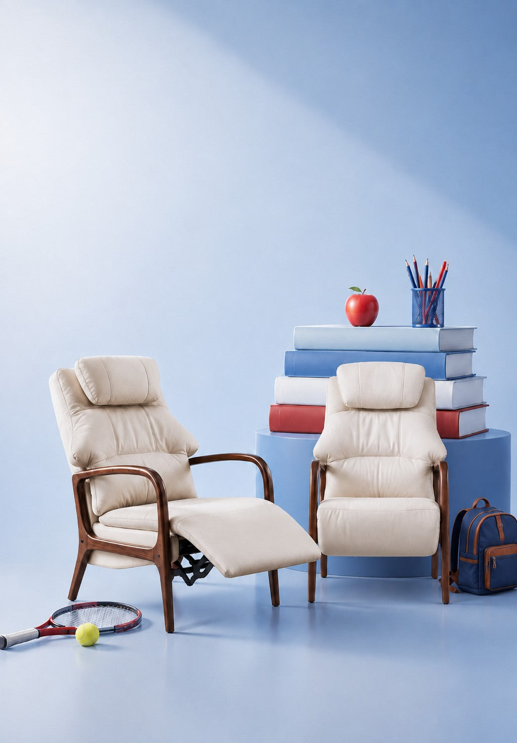 Héros mobile de chaise ergonomique