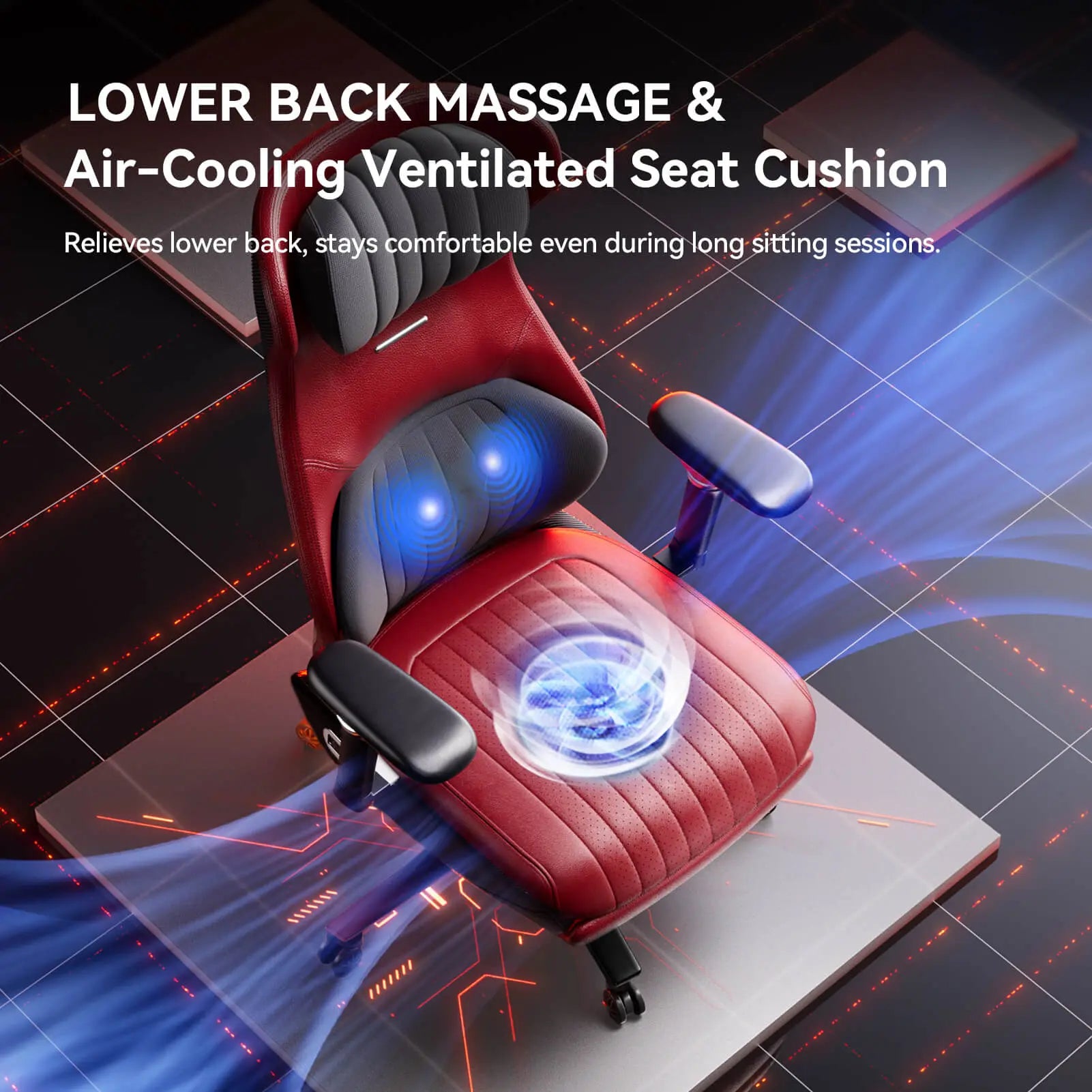 EMIAH GT100 Electric Smart Ergonomics Leather Chair EMIAH